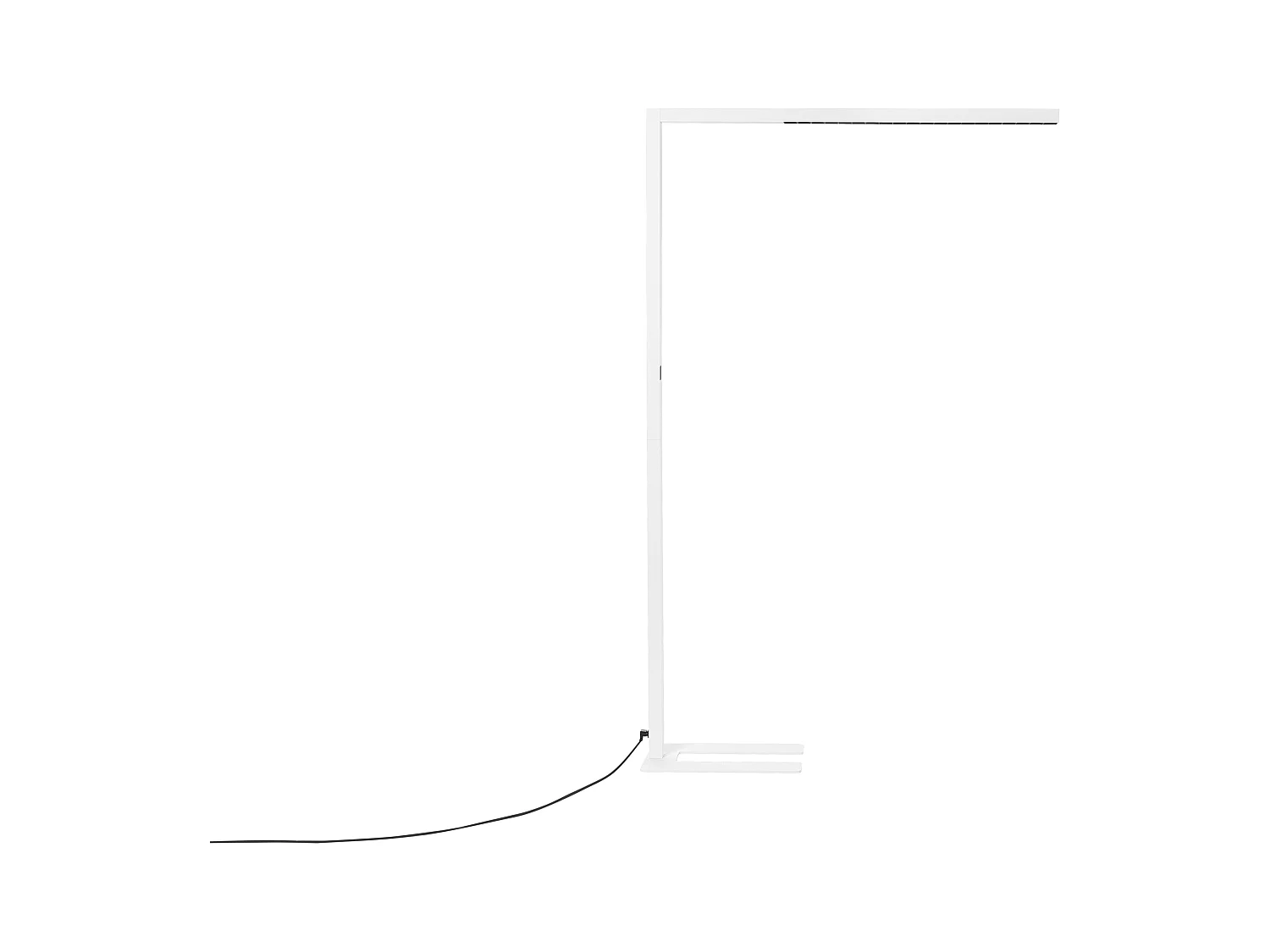 LED Stehlampe MENSA mit Bewegungsmelder Metall Weiss