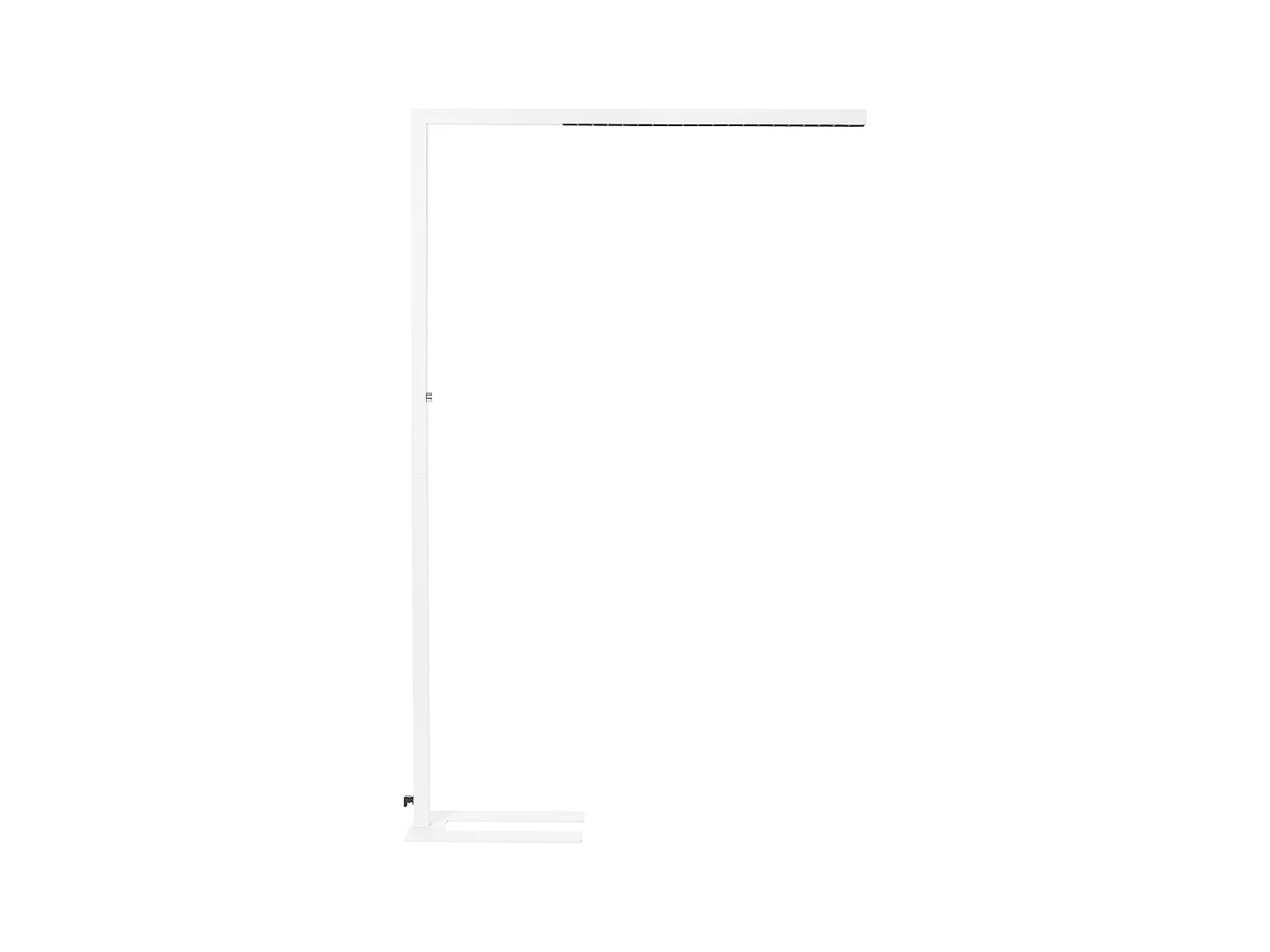 LED staande lamp MENSA Met bewegingssensor Metaal Wit