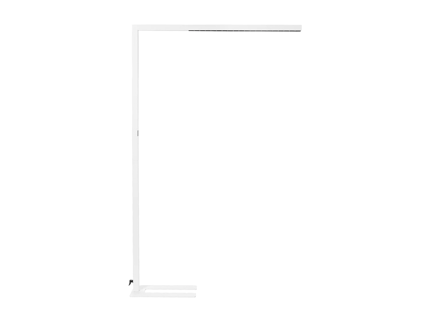 Lampadaire LED MENSA Avec détecteur de mouvement Métal Blanc