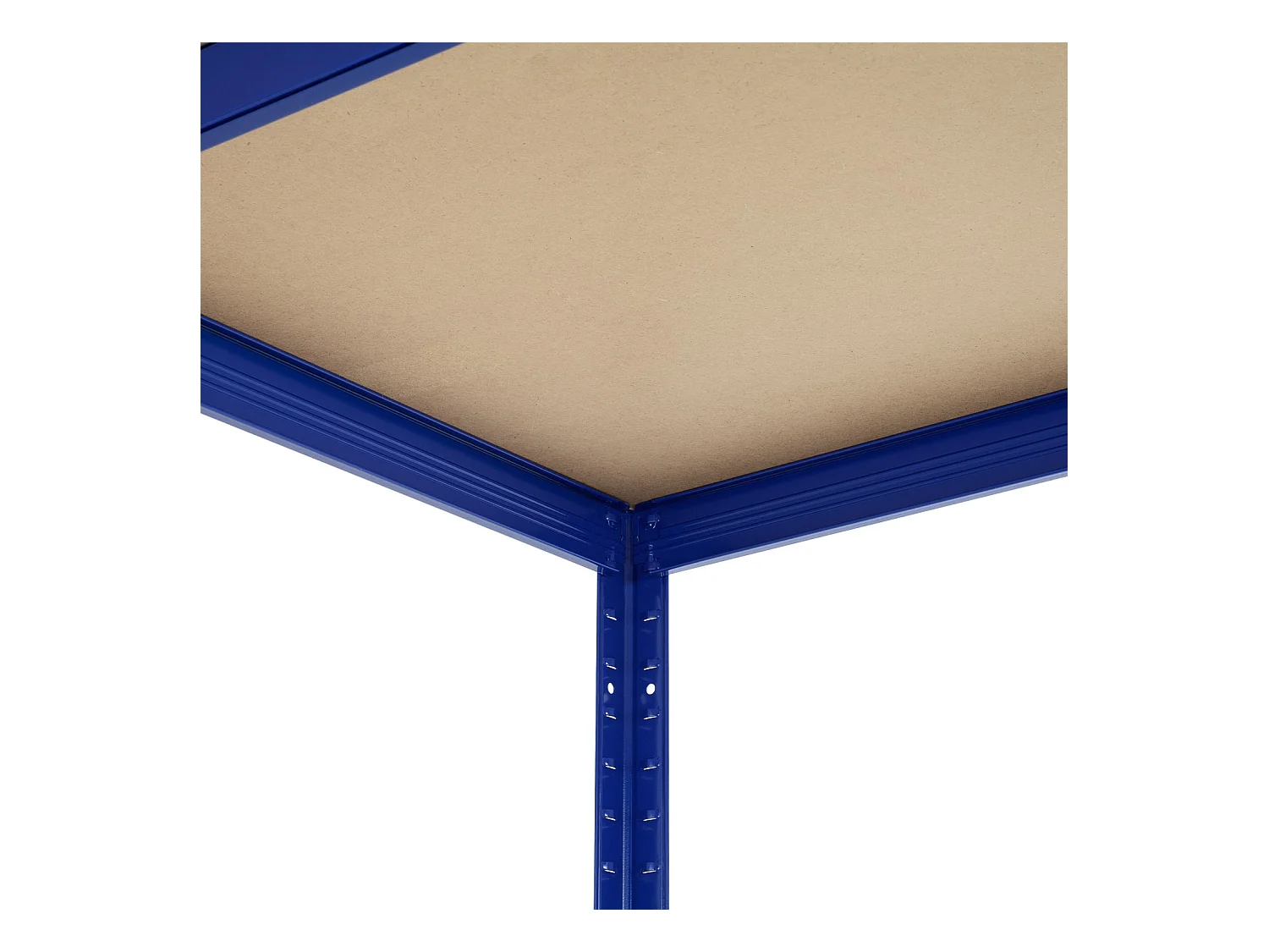 Pack 2 Estanterías Modulares Azul con 5 Baldas Ajustables 180x120x60cm 1250Kg 7house