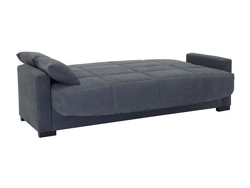 Banquette clic clac 3 places - tissu gris anthracite - Style contemporain - L223