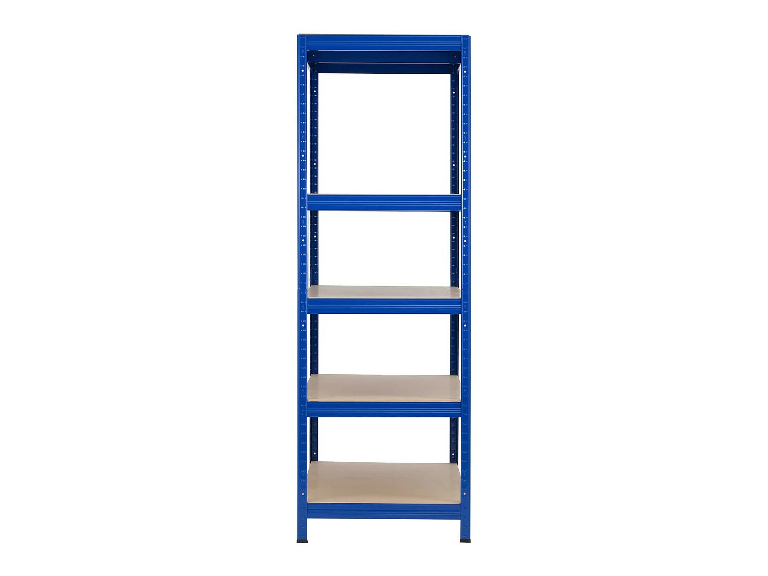 Estantería Modular Azul con 5 Baldas Ajustables 180x120x60cm 1250Kg 7house