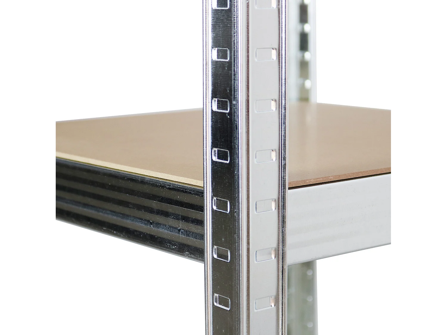 Pack 2 étagères modulaires avec 5 étagères réglables 180x40x40cm 175Kg 7house