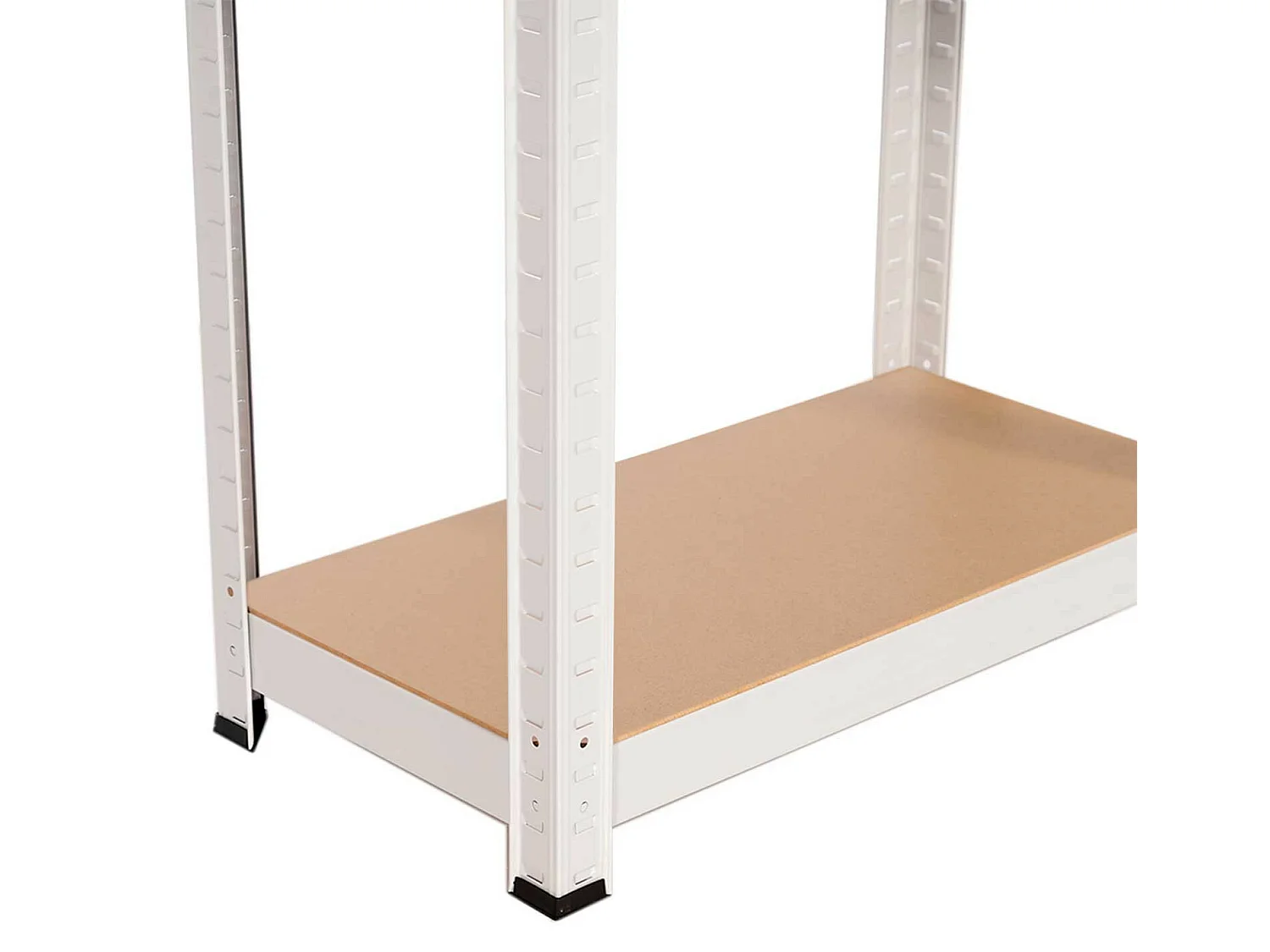 Pack 2 étagères métalliques avec 4 étagères réglables 148x60x30cm 240Kg 7house