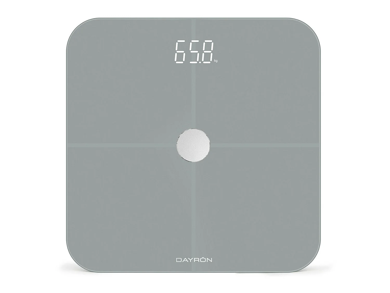 Pèse-personne intelligent Bluetooth avec APP jusqu'à 8 profils Health Dayron