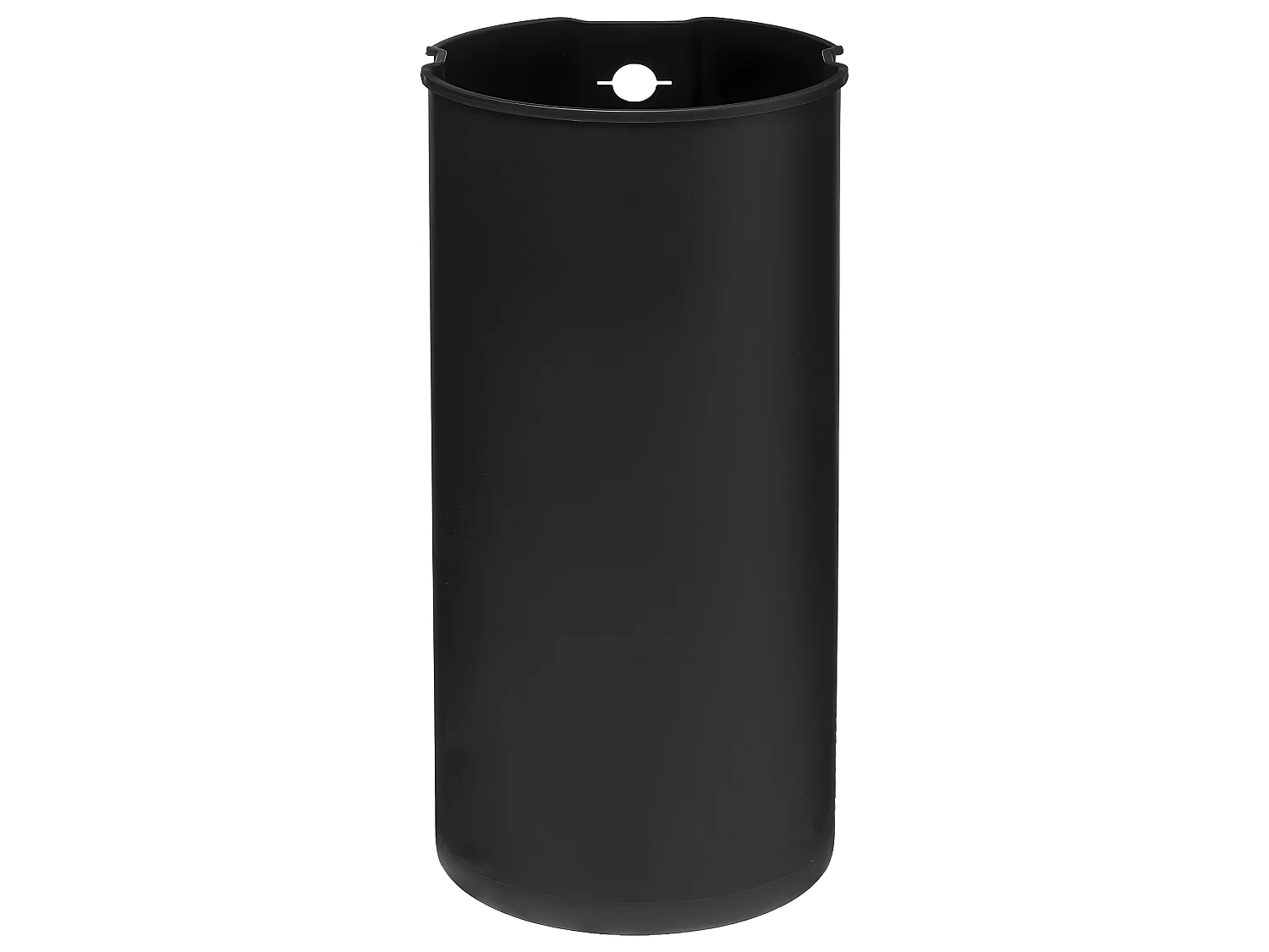 Poubelle ronde 30 Litres en Métal Jaune moutarde