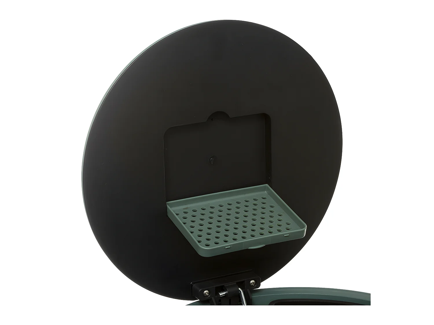 Poubelle ronde 30 Litres en Métal Vert