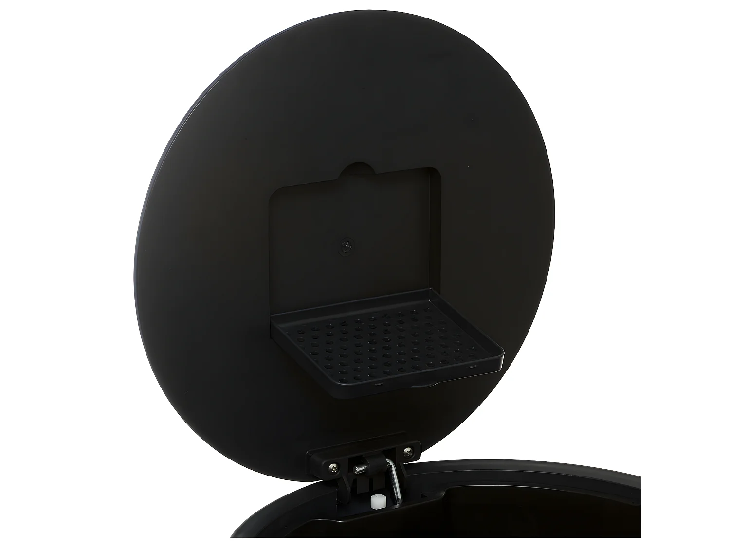 Poubelle ronde 30 Litres en Métal  Bleu Foncé