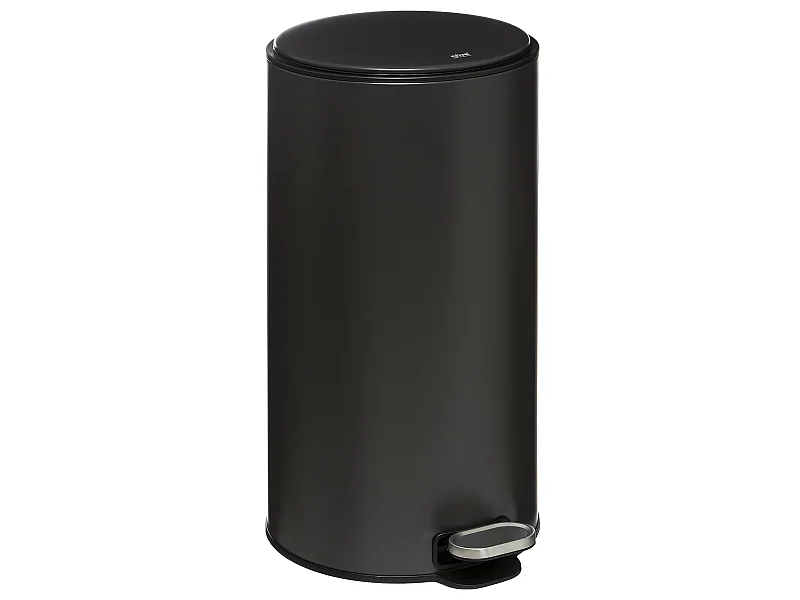 Runder Metallmülleimer mit 30 Litern Fassungsvermögen 30 L