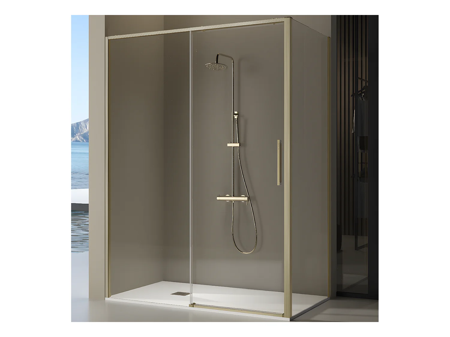 Lateral fijo 76.5-79 cm para DELTA Dorado