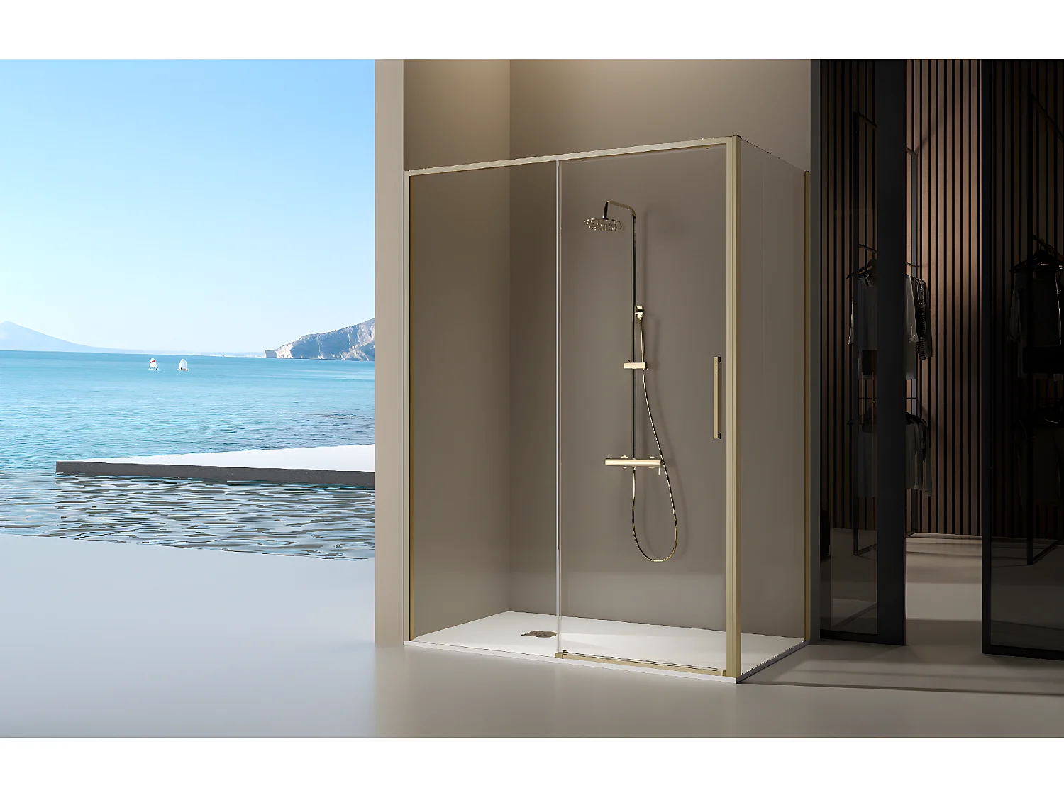 Lateral fijo 76.5-79 cm para DELTA Dorado