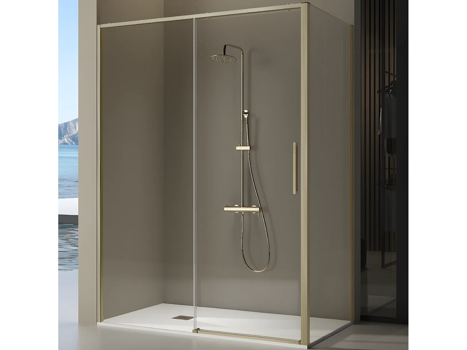 Lateral fijo 76.5-79 cm para DELTA Dorado