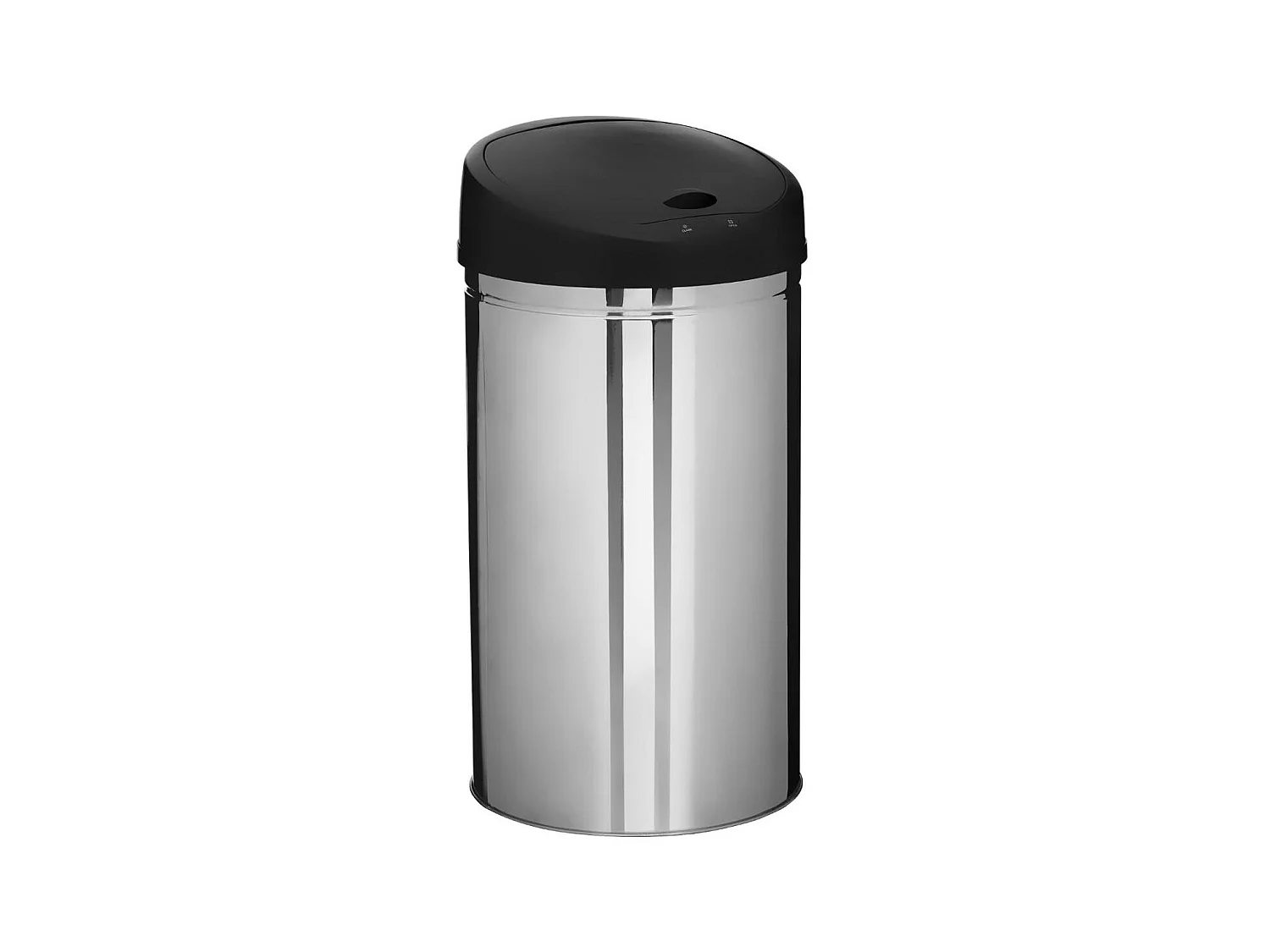 Poubelle ronde en Inox  42 litres Sensor ouverture et fermeture automatique
