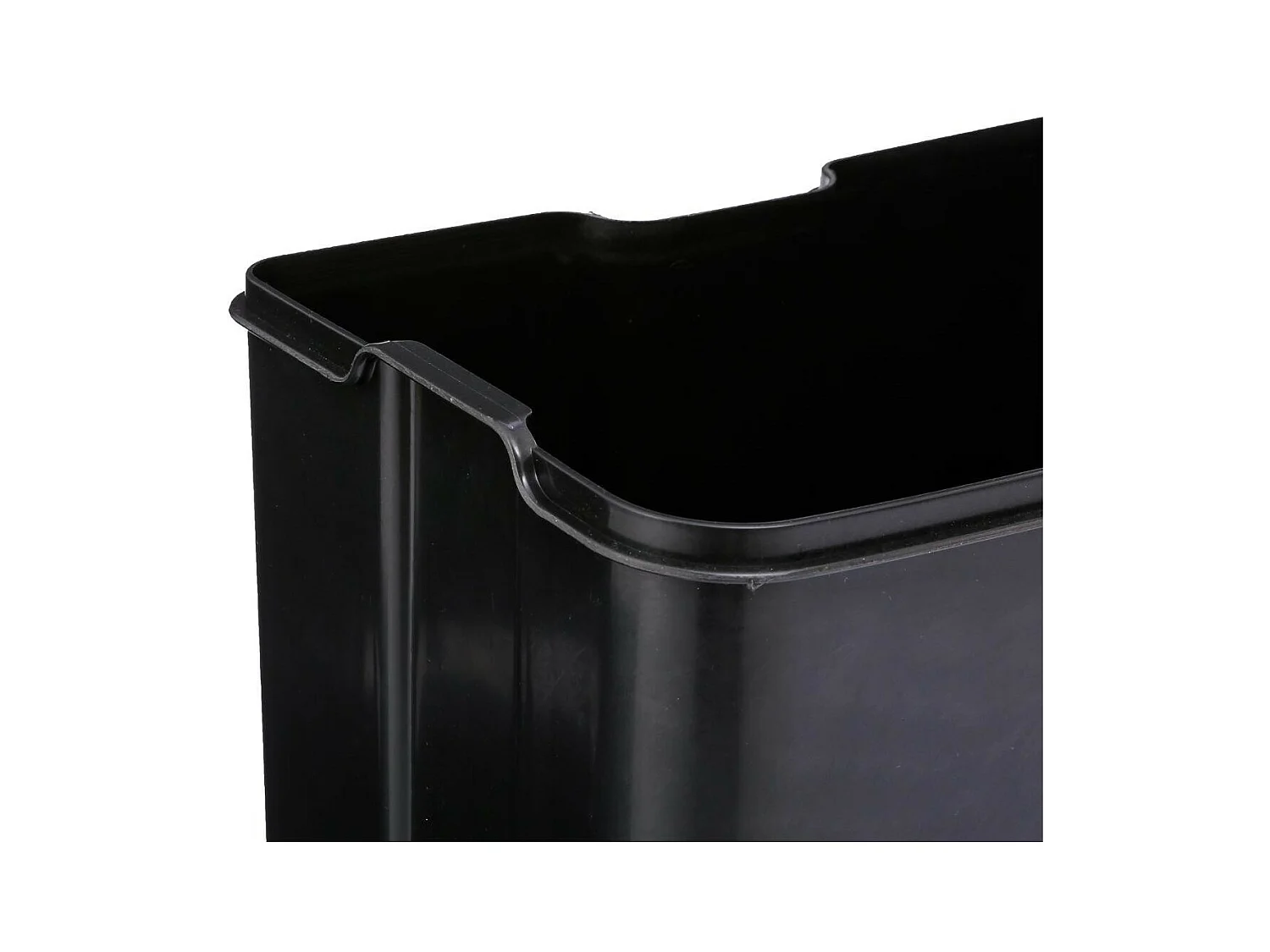 Poubelle 30 Litres en Métal Taupe ouverture à pédale