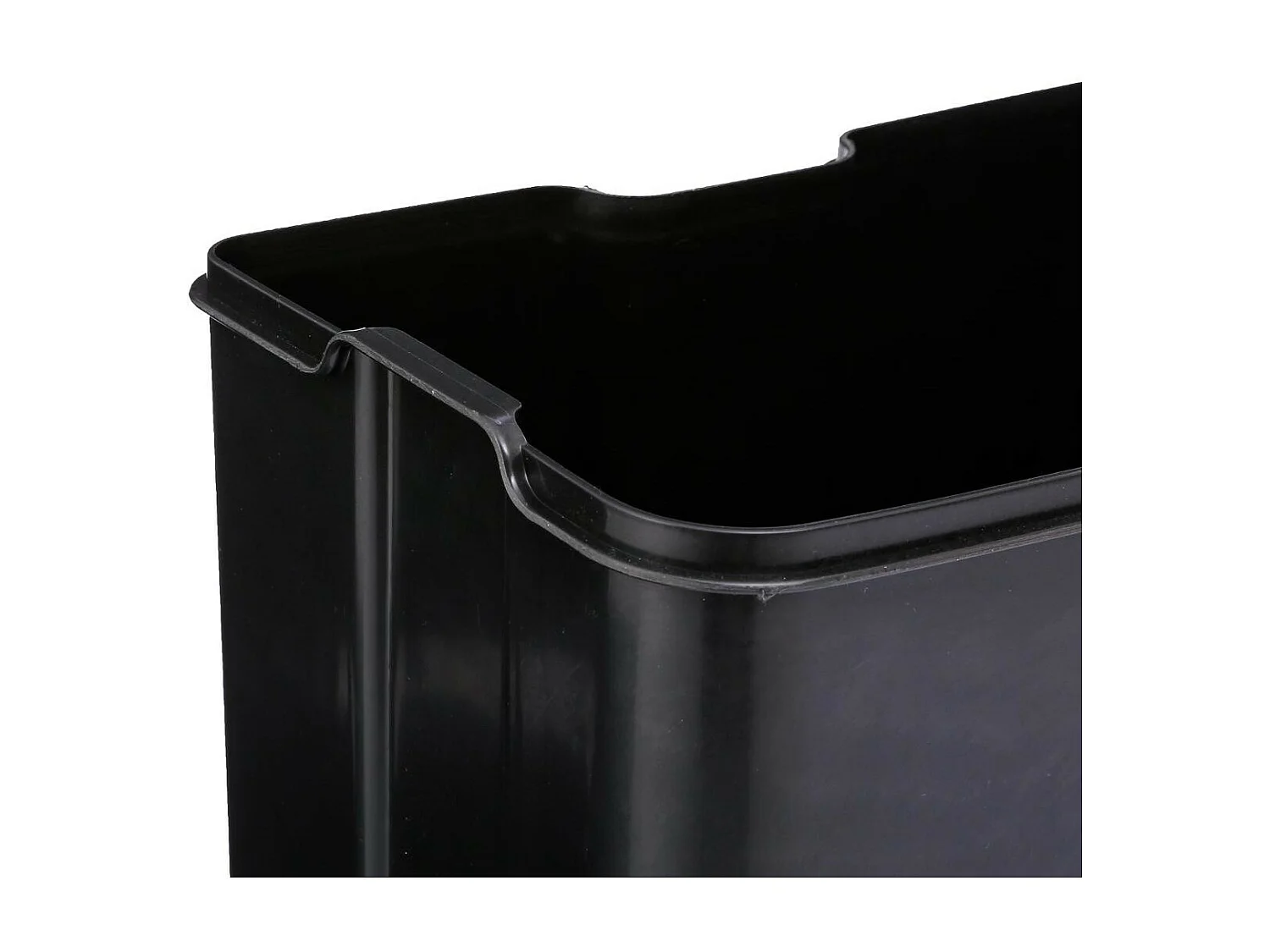 Poubelle 30 Litres en Métal Taupe ouverture à pédale