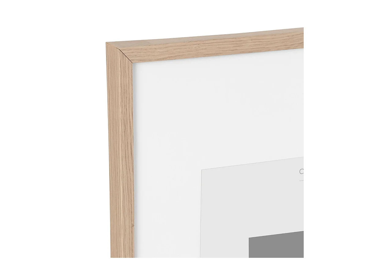 Cadre Photo Bois naturel pour Photo 70 x 100 cm
