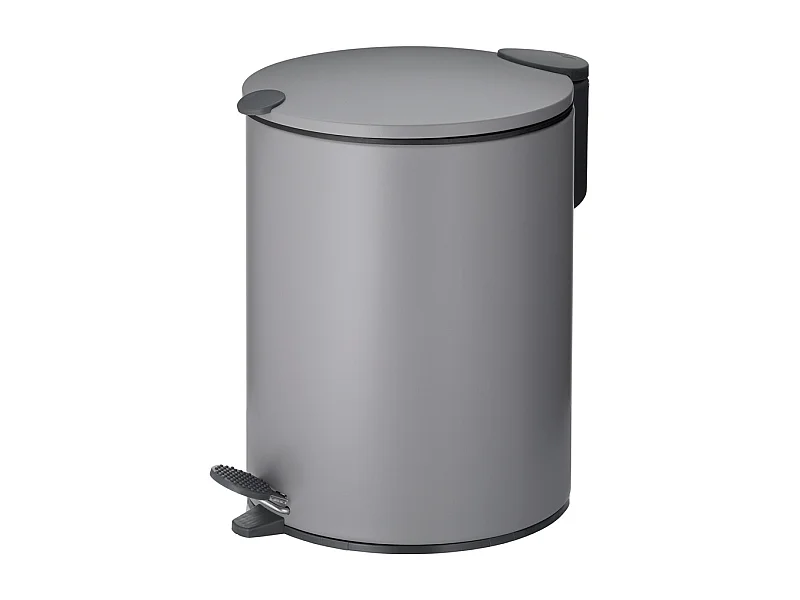 Poubelle Mats gris clair 5L