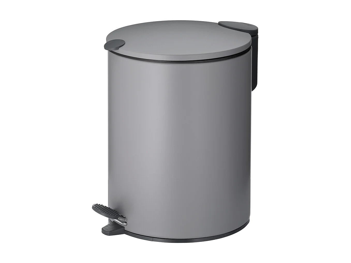 Poubelle Mats gris clair 5L