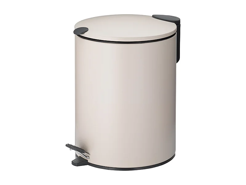 Poubelle Mats beige 5L