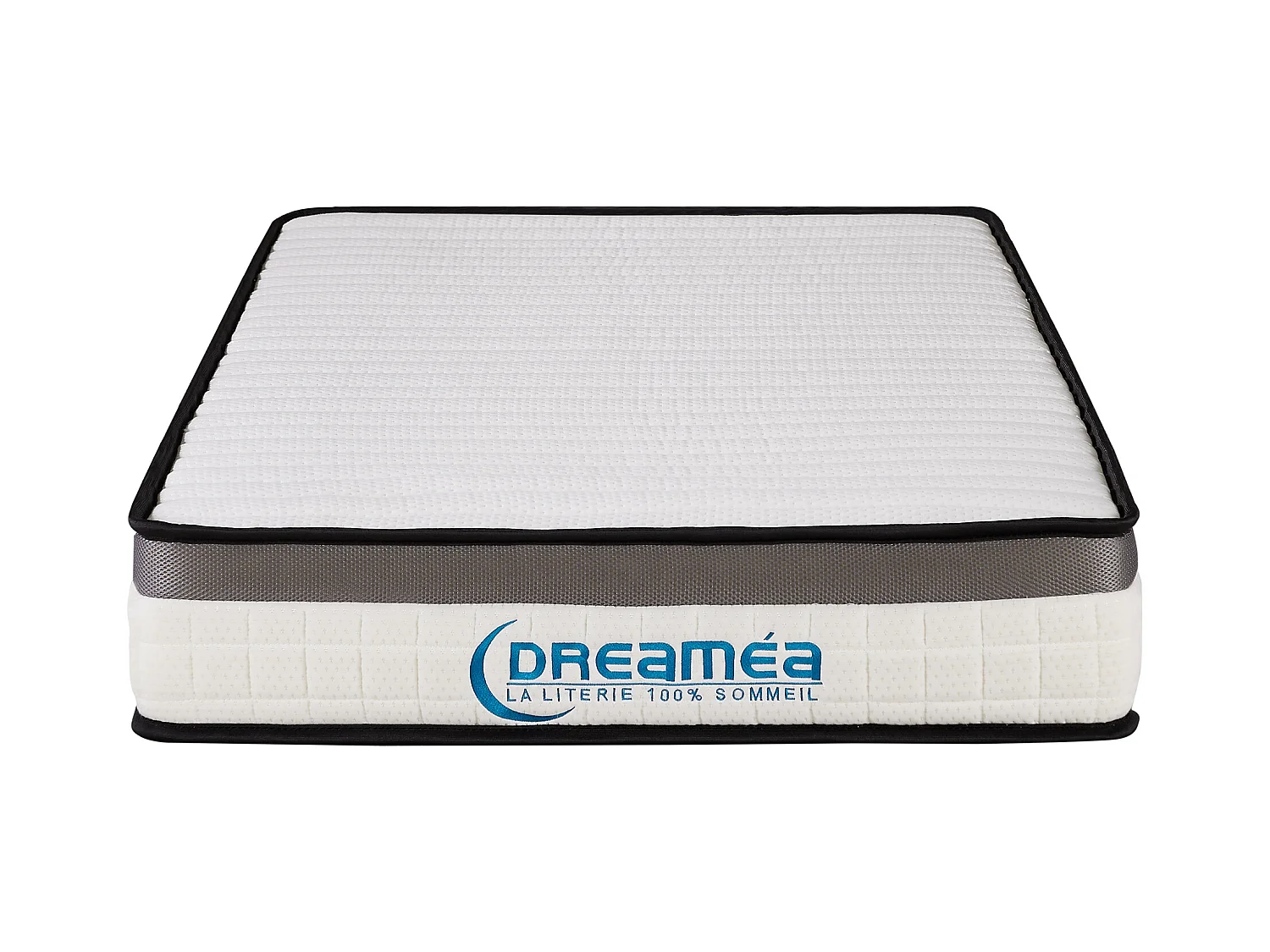 Matelas 90 x 200 cm mousse mémoire de forme ép.19cm - ORTHOMEMORY II de DREAMEA