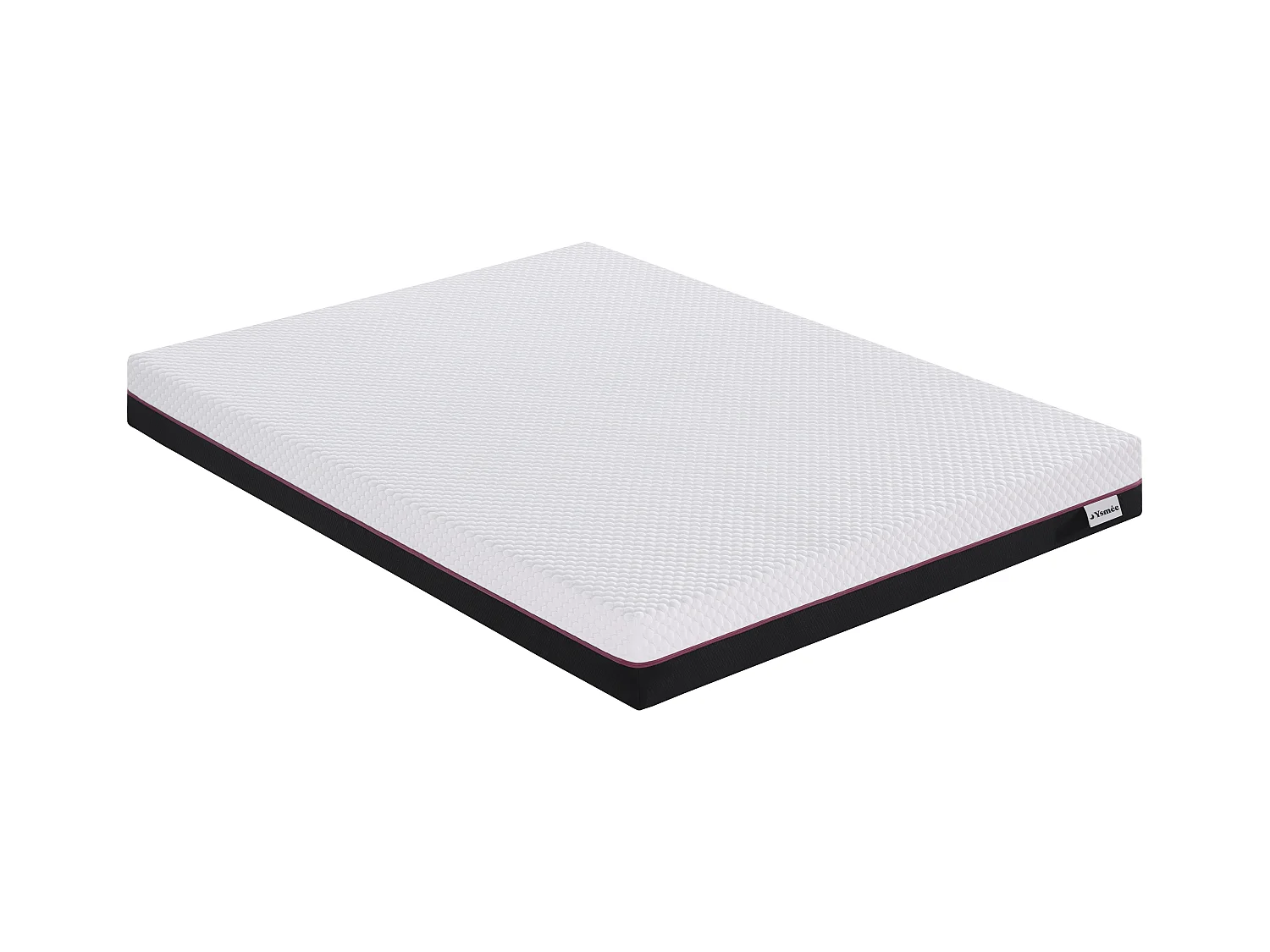 Materac 120 x 190 cm pianka z pamięcią kształtu o grubości 18 cm - RYZE marki YSMÉE