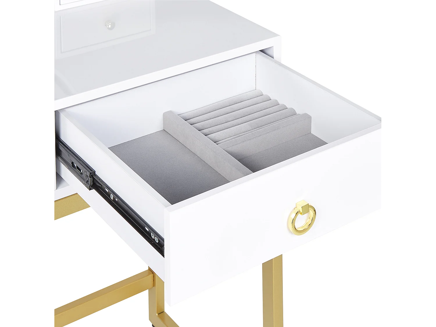 Toucador AUXON LED Branco