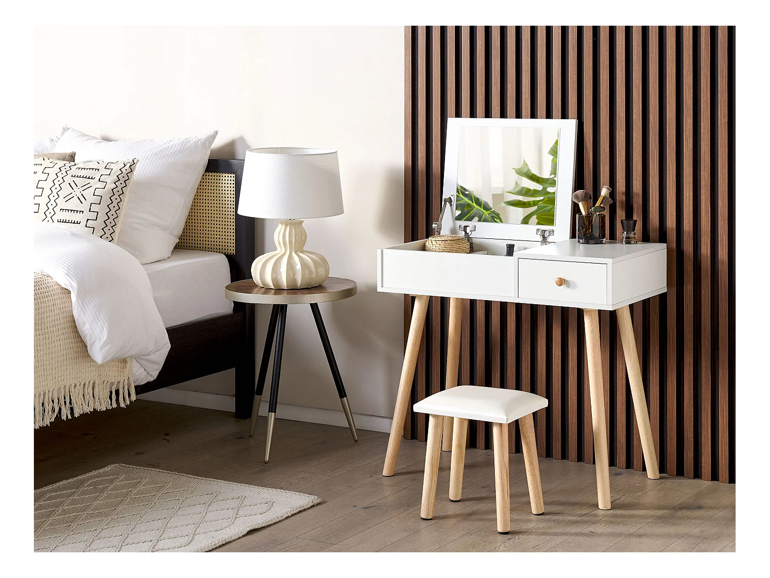 Kaptafel wit BOLLENE