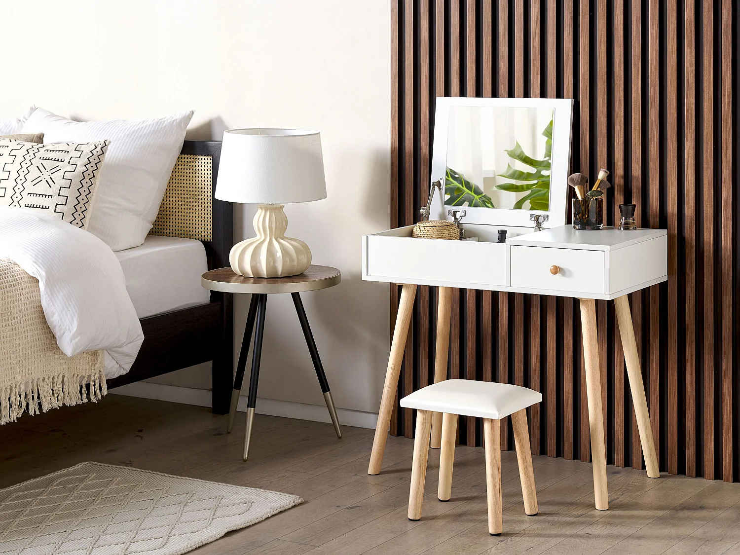 Kaptafel wit BOLLENE