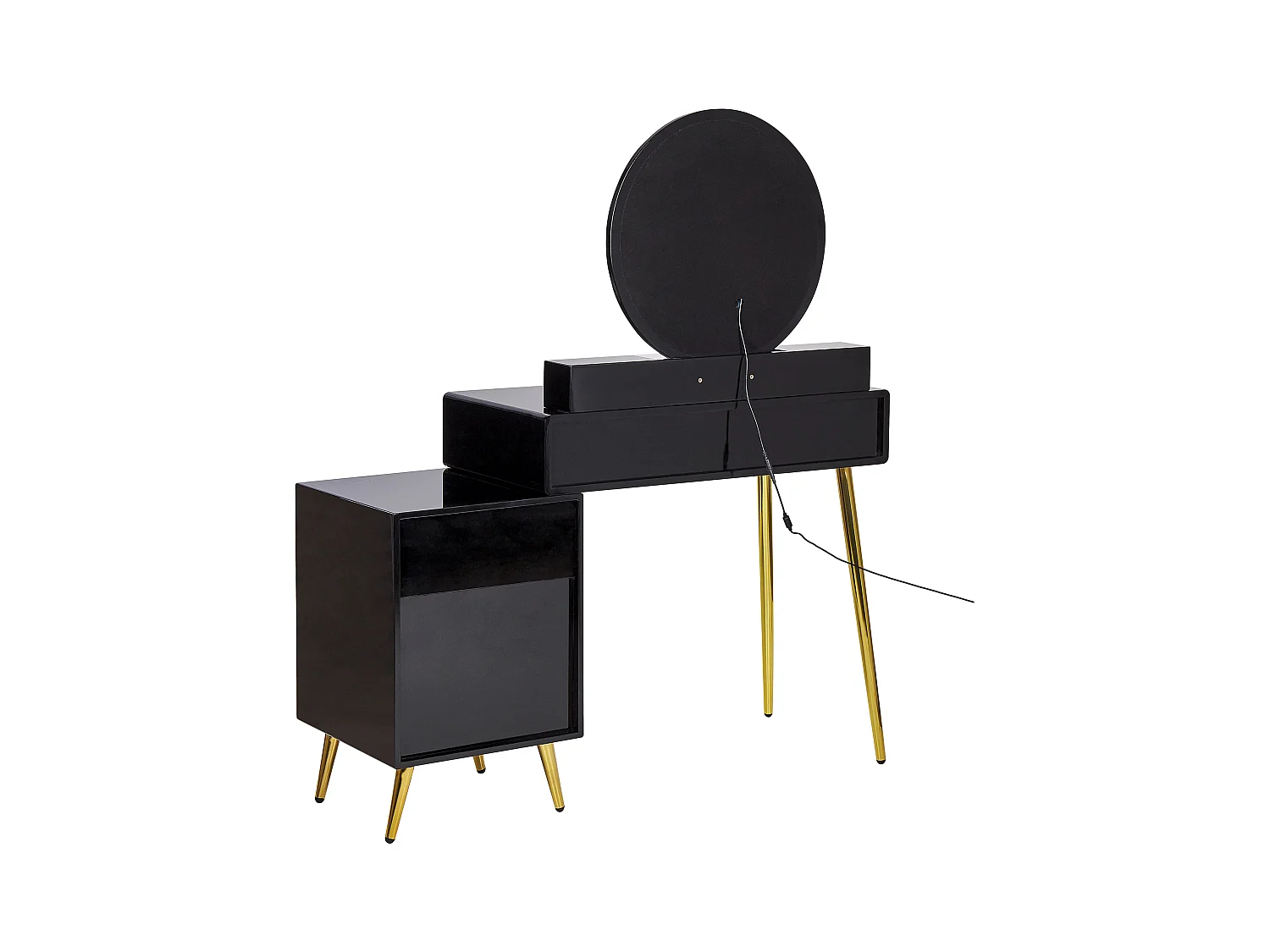 Kaptafel YVES LED Zwart