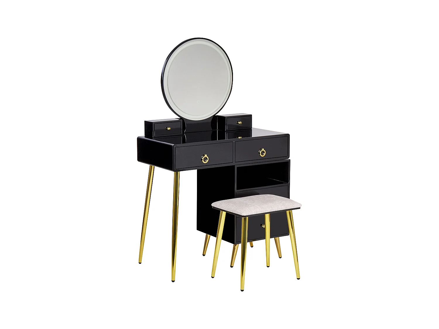 Toucador YVES LED Preto