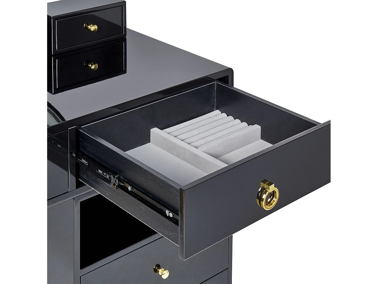 Kaptafel YVES LED Zwart