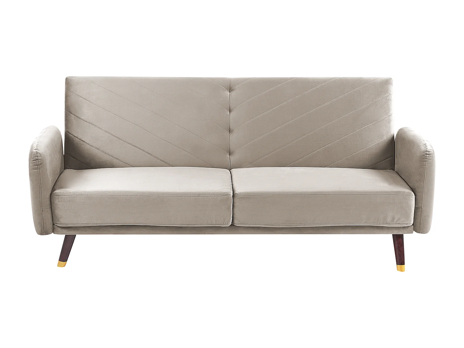 Canapé-lit SENJA Taupe Velours