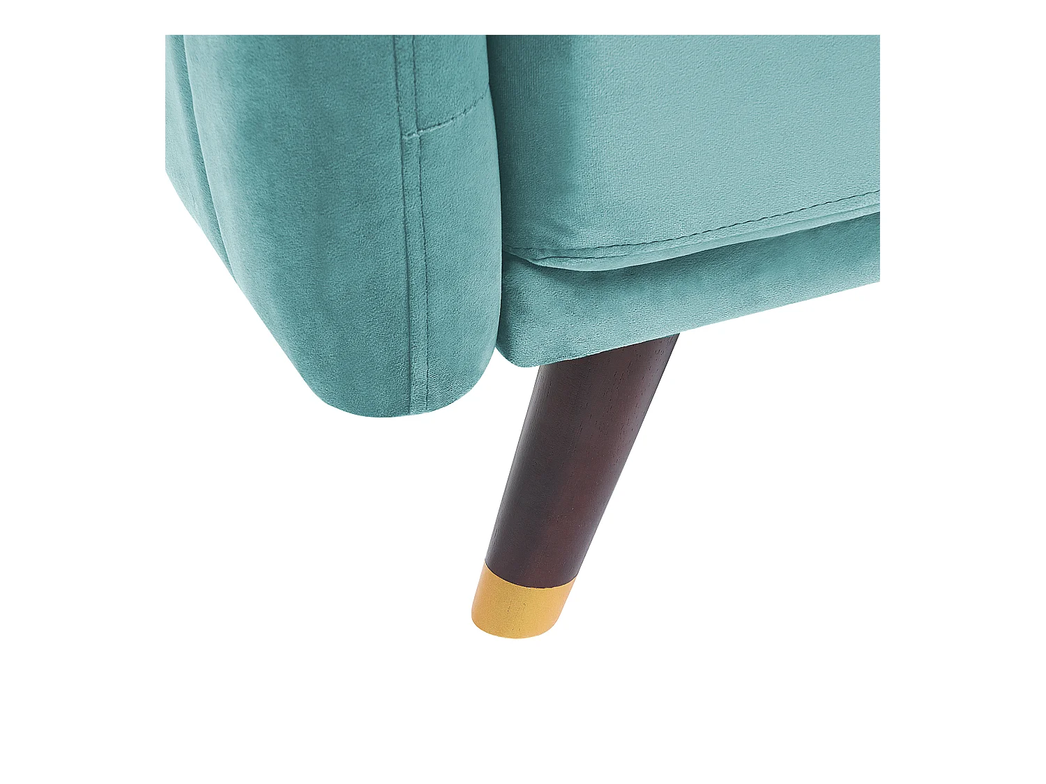 Slaapbank SENJA Fluweel Lichtblauw 3-zitter