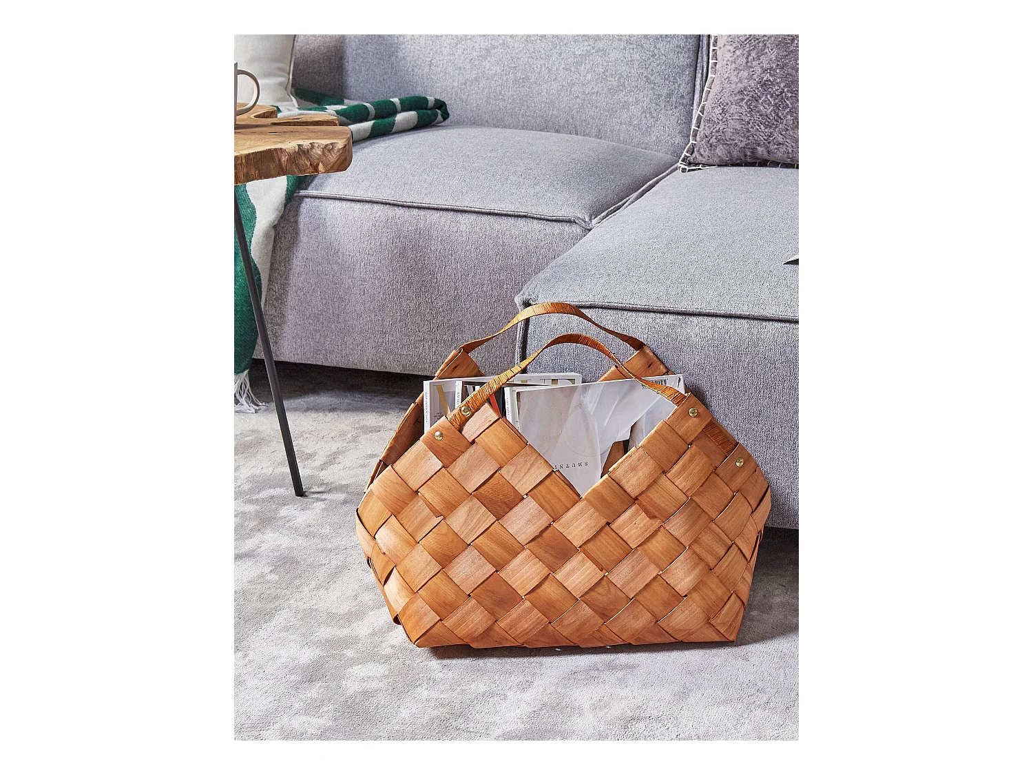 Mand QARA Hout Bruin