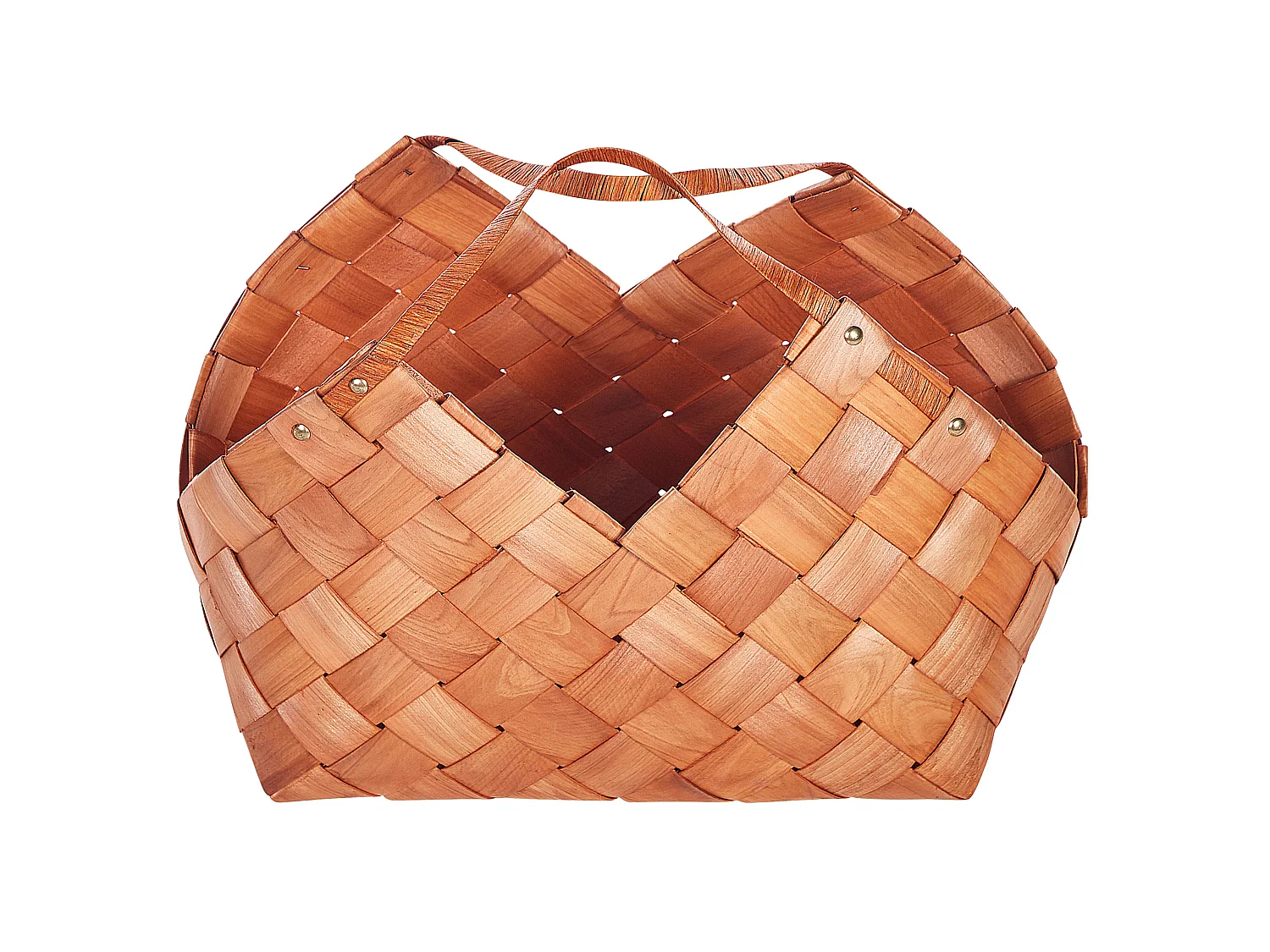 Panier QARA Bois de sapin Marron