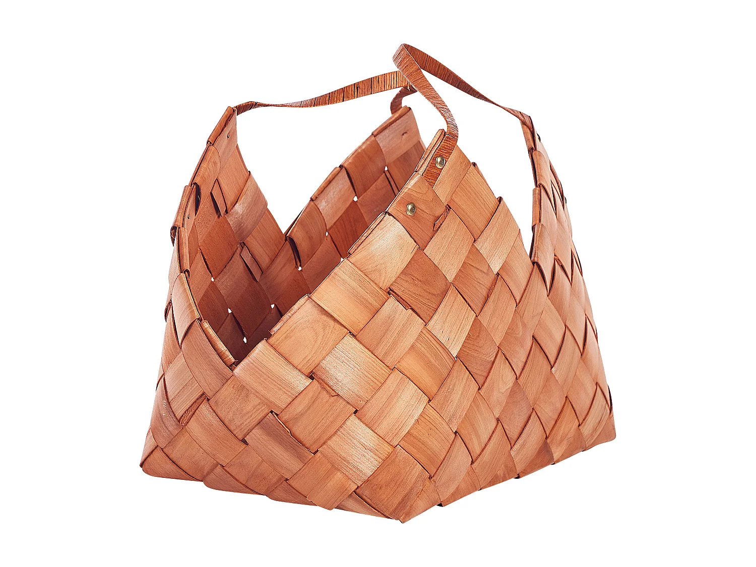 Panier QARA Bois de sapin Marron