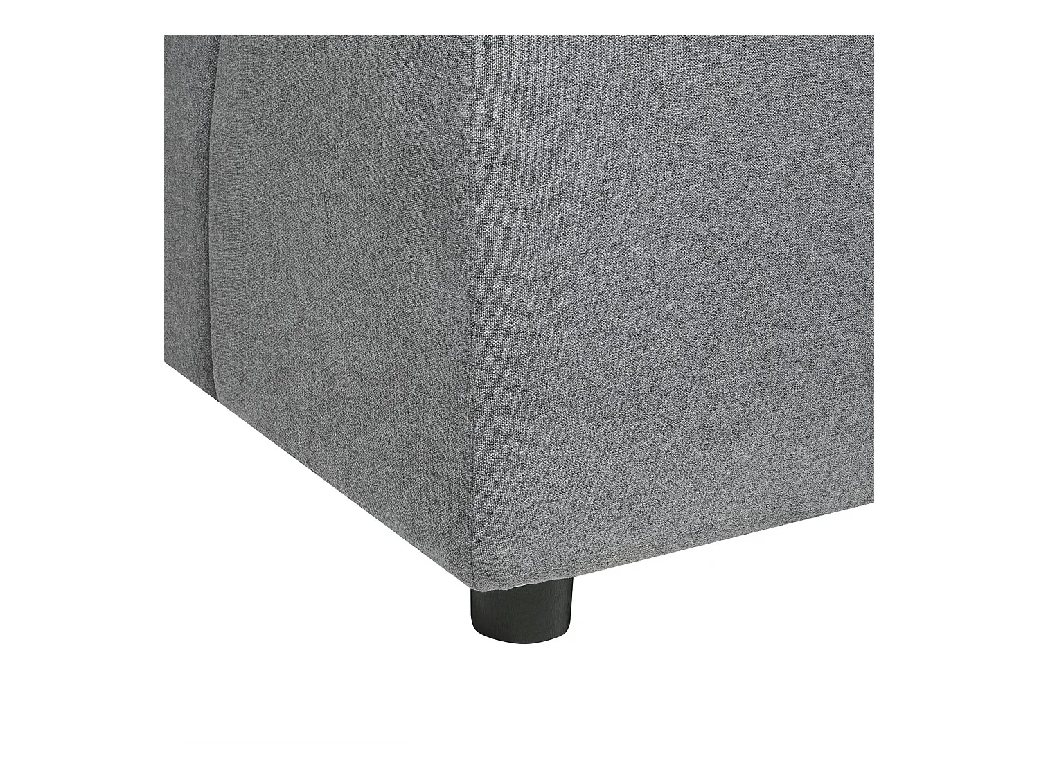 Hoekbank TOMRA Stof Donkergrijs 4-zitter Rechterzijde