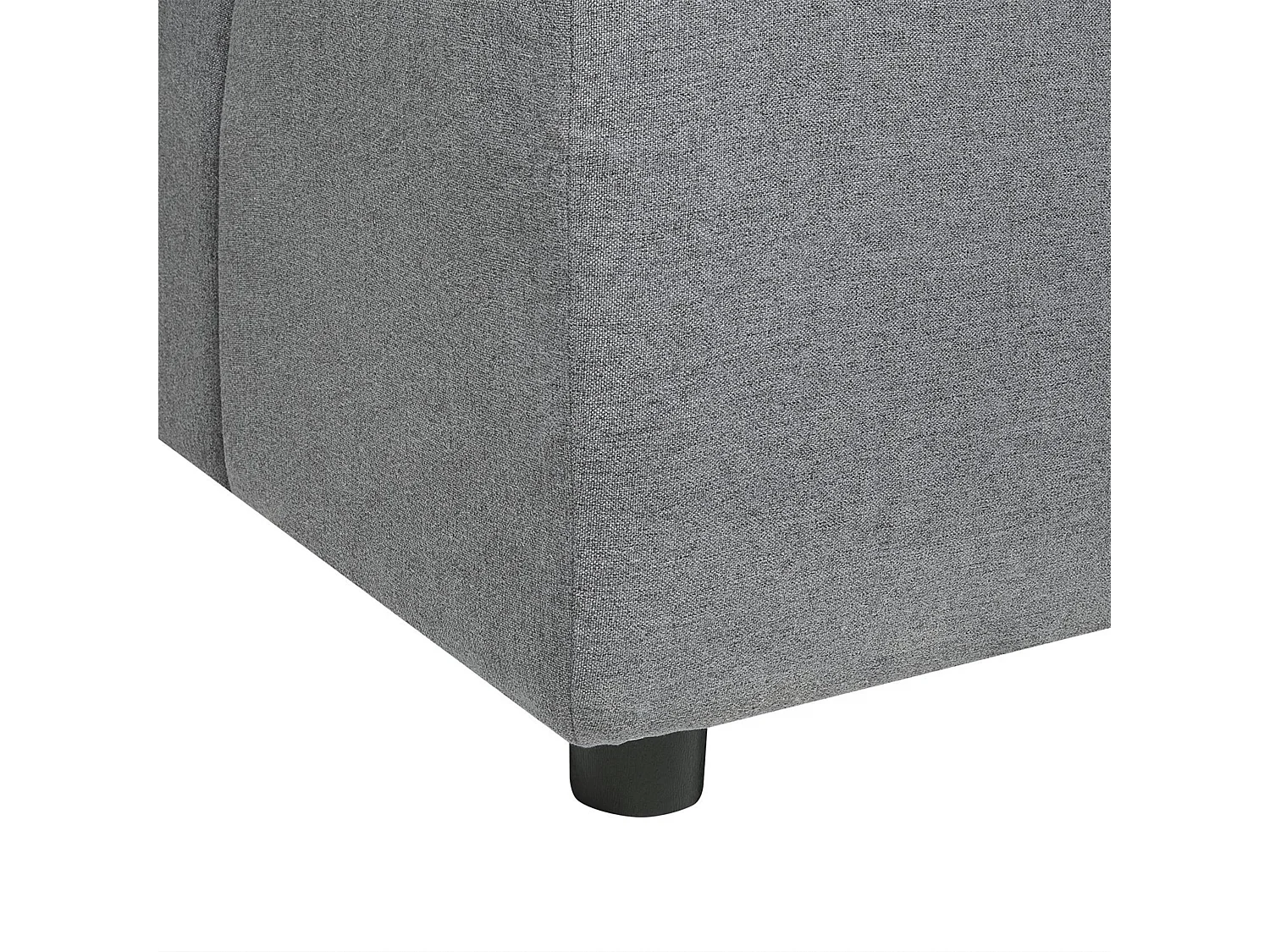 Hoekbank TOMRA Stof Donkergrijs 4-zitter Rechterzijde