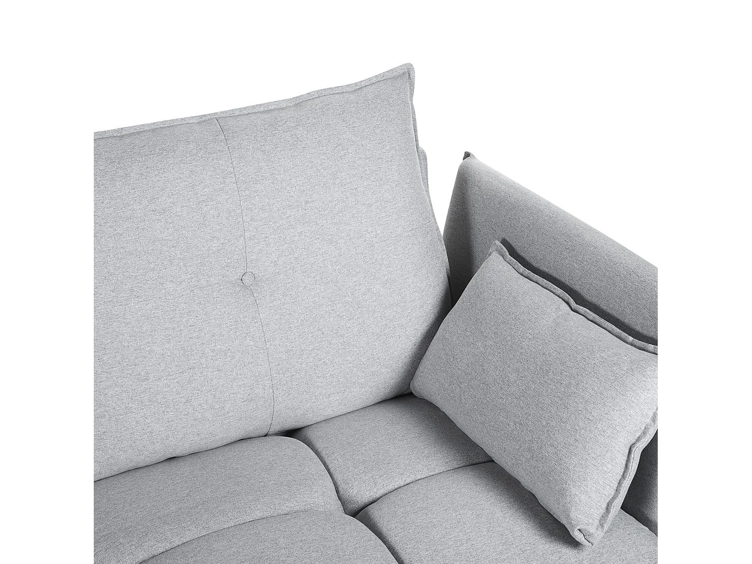 Hoekbank TOMRA Stof Lichtgrijs 4-zitter Rechterzijde