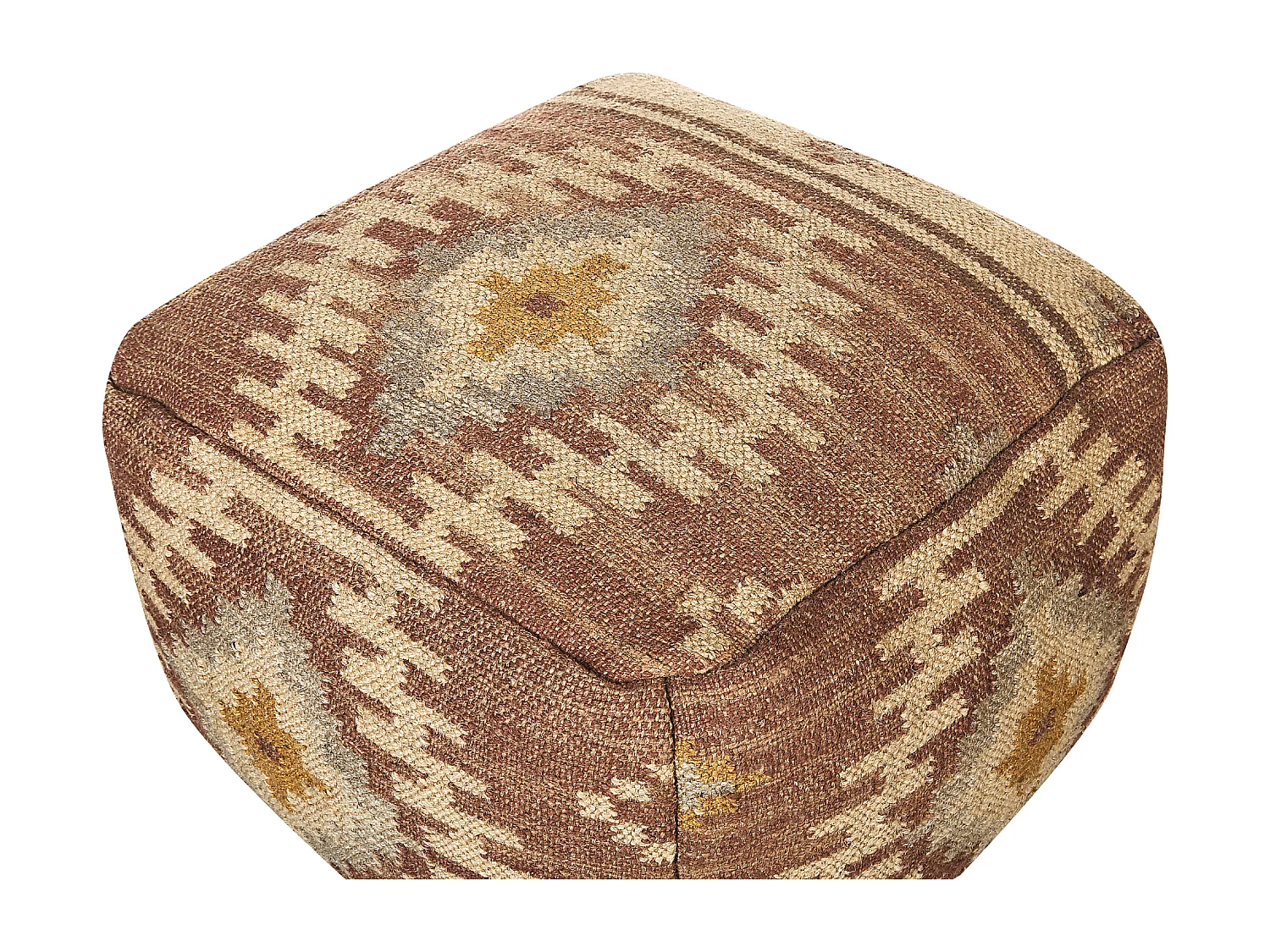 Pufe BEEL Juta Multicolor 50 cm 50 cm 30 cm