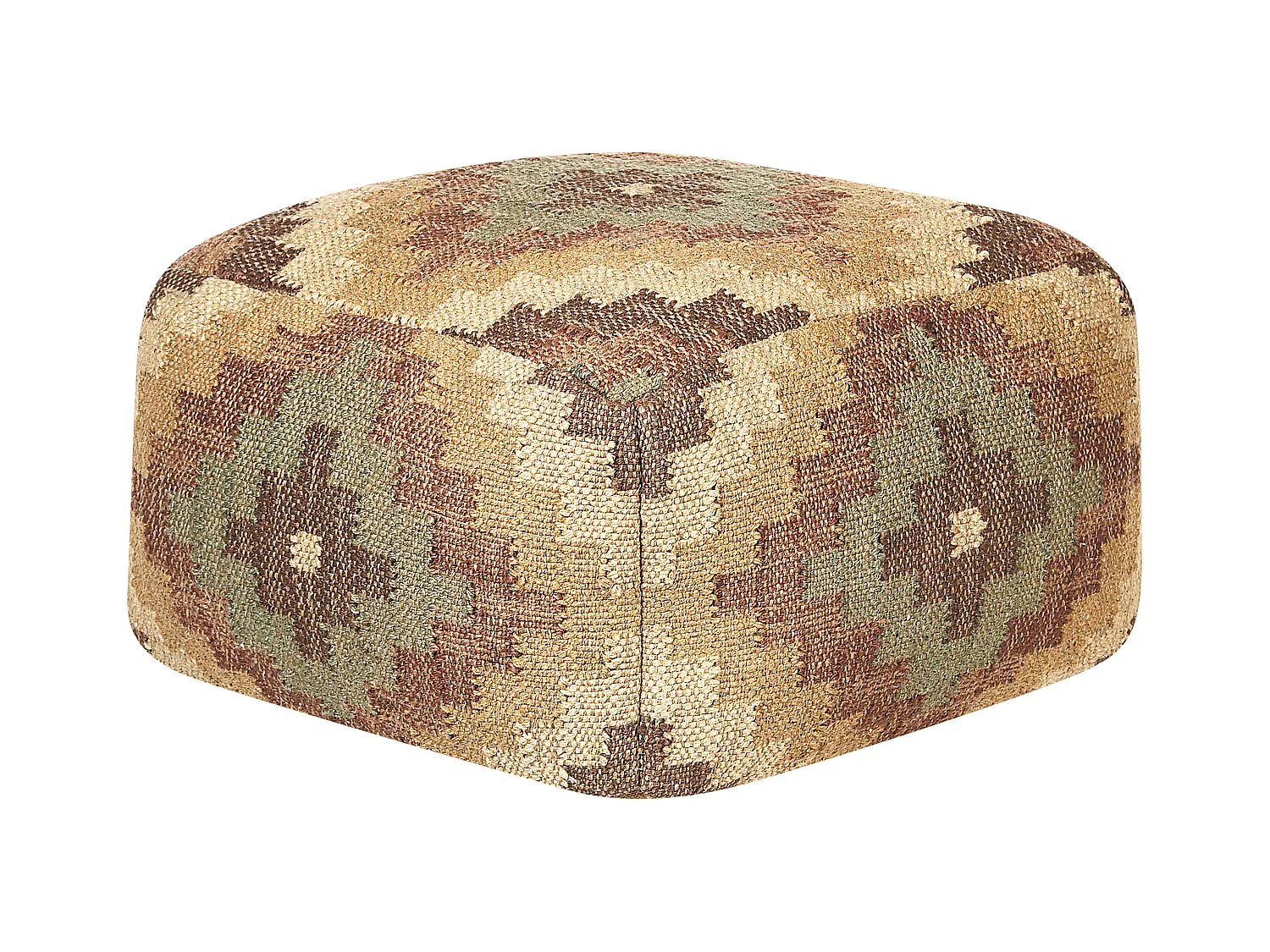 Pouf MAGURI Iuta Multicolore 50 cm 50 cm 30 cm