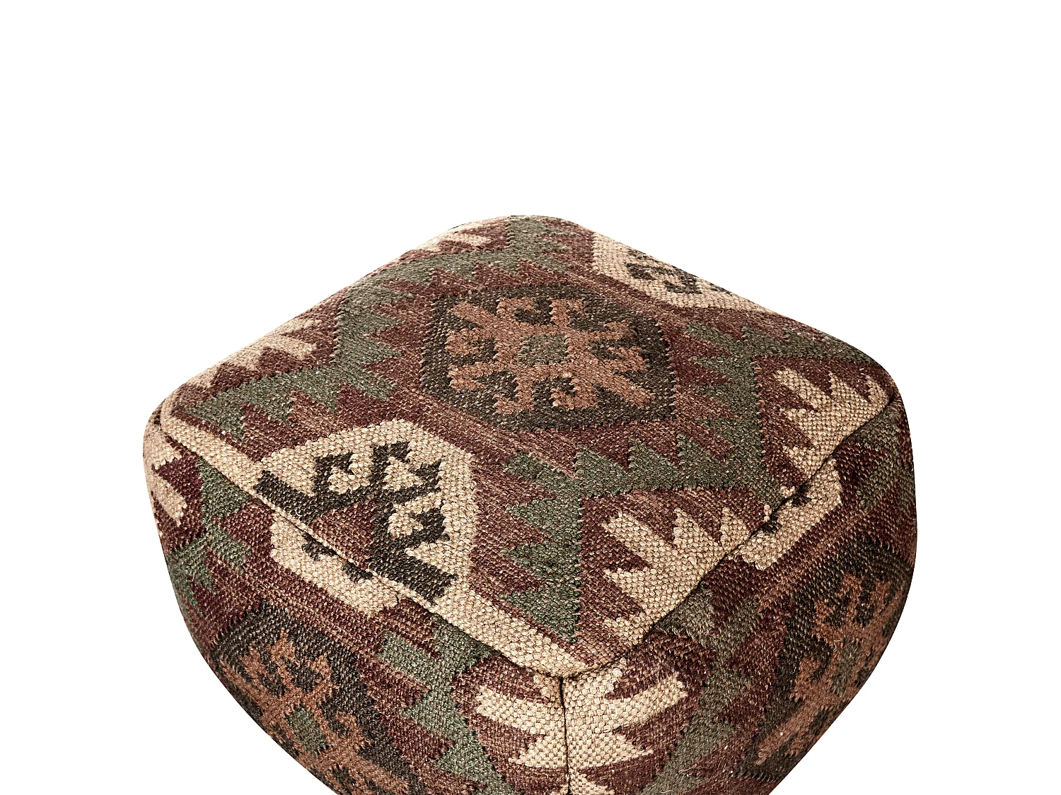 Pouf ARVEN Jute Multicolore