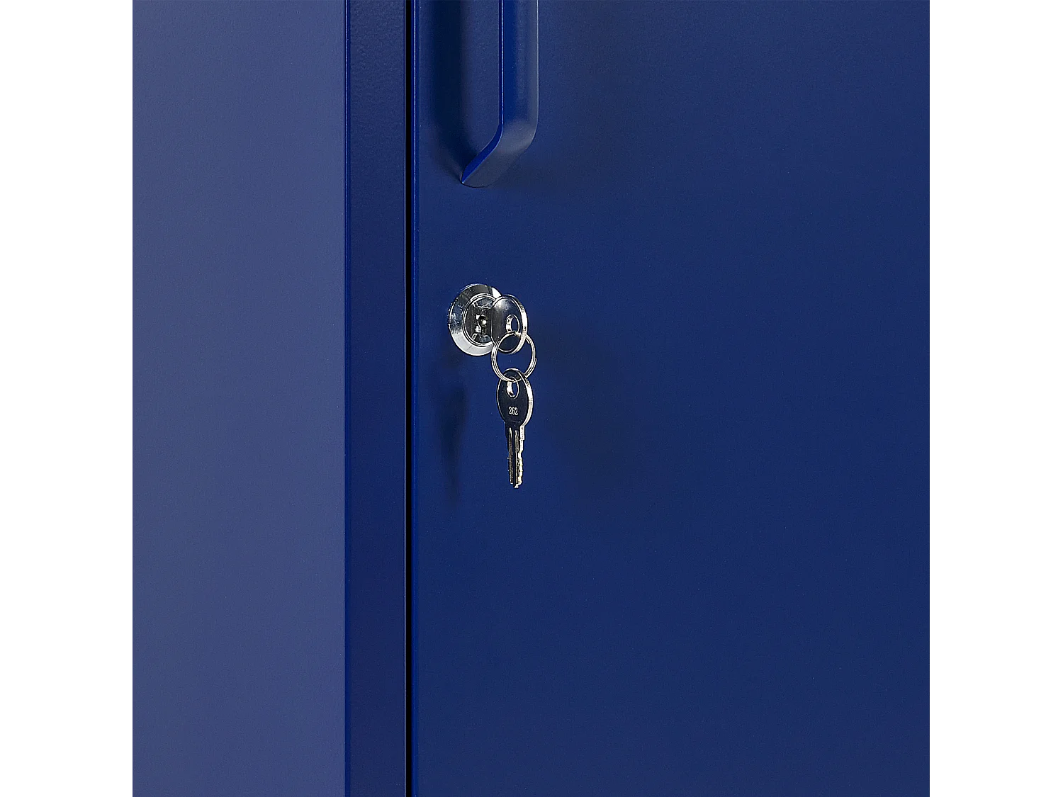 Meuble de rangement FROME Métal Bleu marine