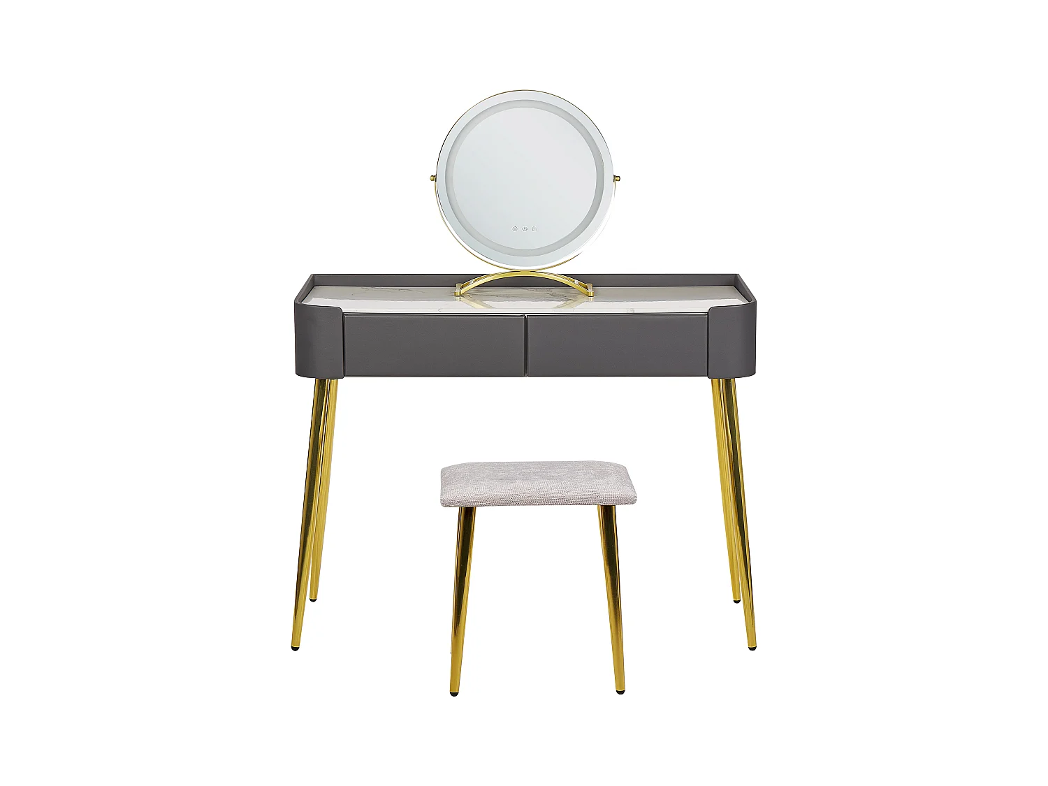 Kaptafel SURIN LED Grijs