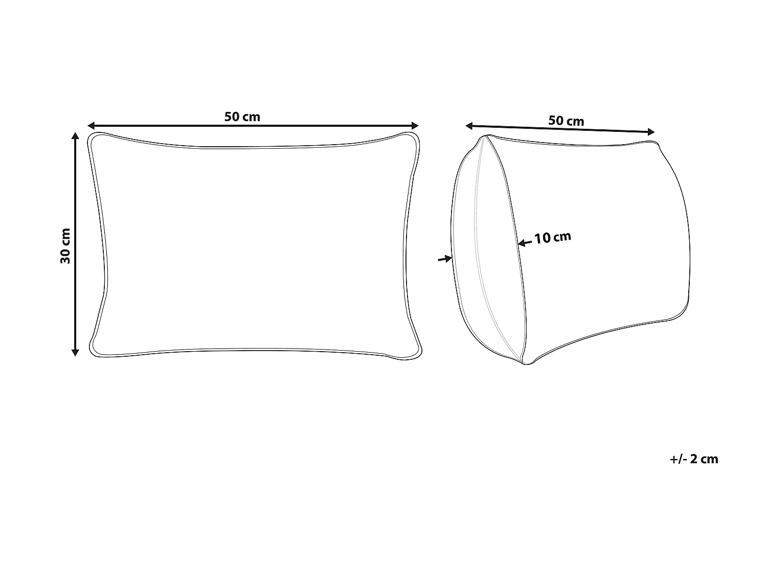 Sierkussen KATORA Jute 30 x 50 cm Groen Oosters patroon