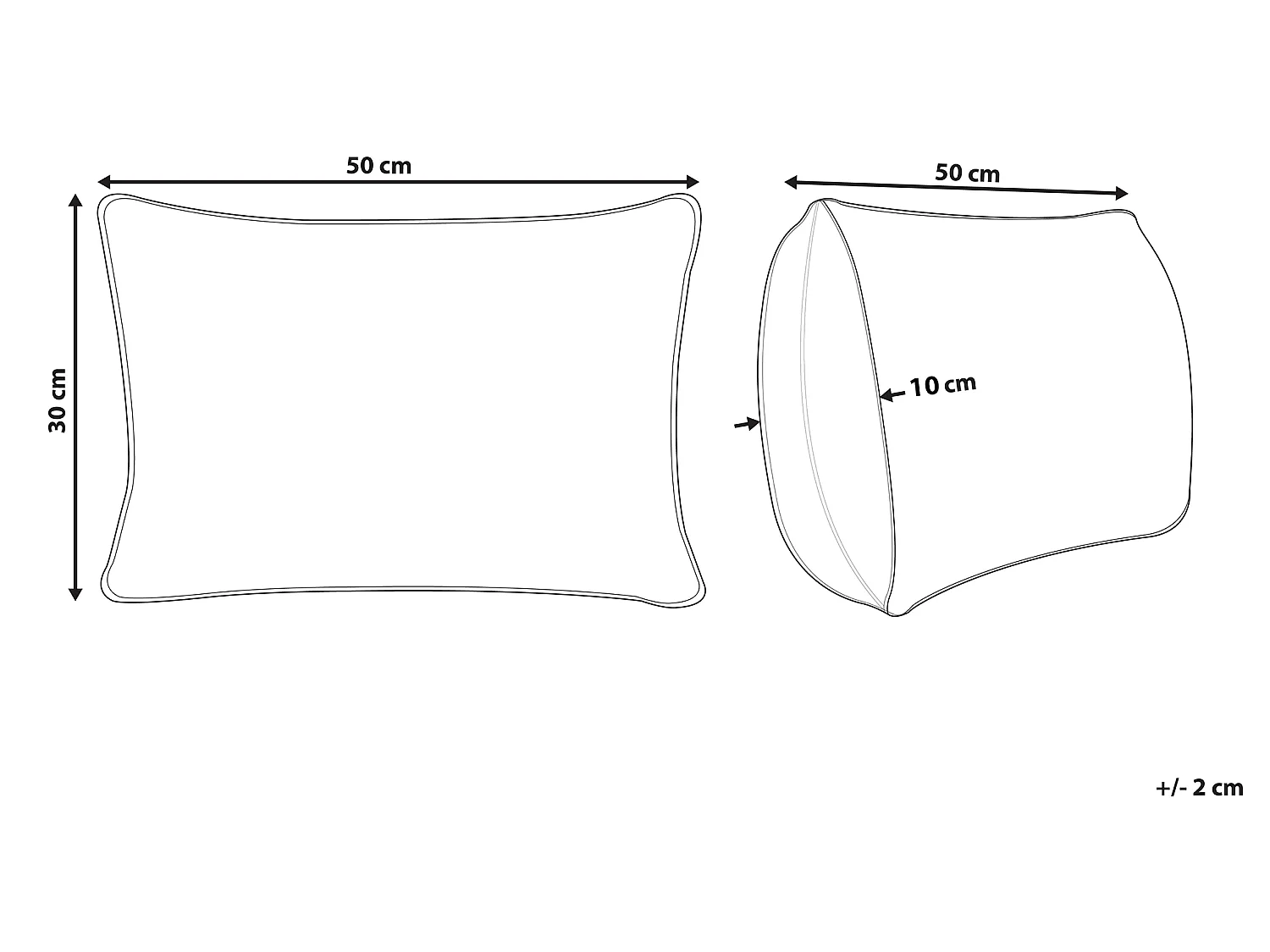 Sierkussen KATORA Jute 30 x 50 cm Groen Oosters patroon