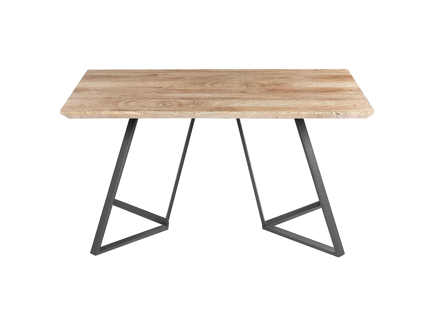 Table de repas UPTON Marron clair 140 cm 80 cm