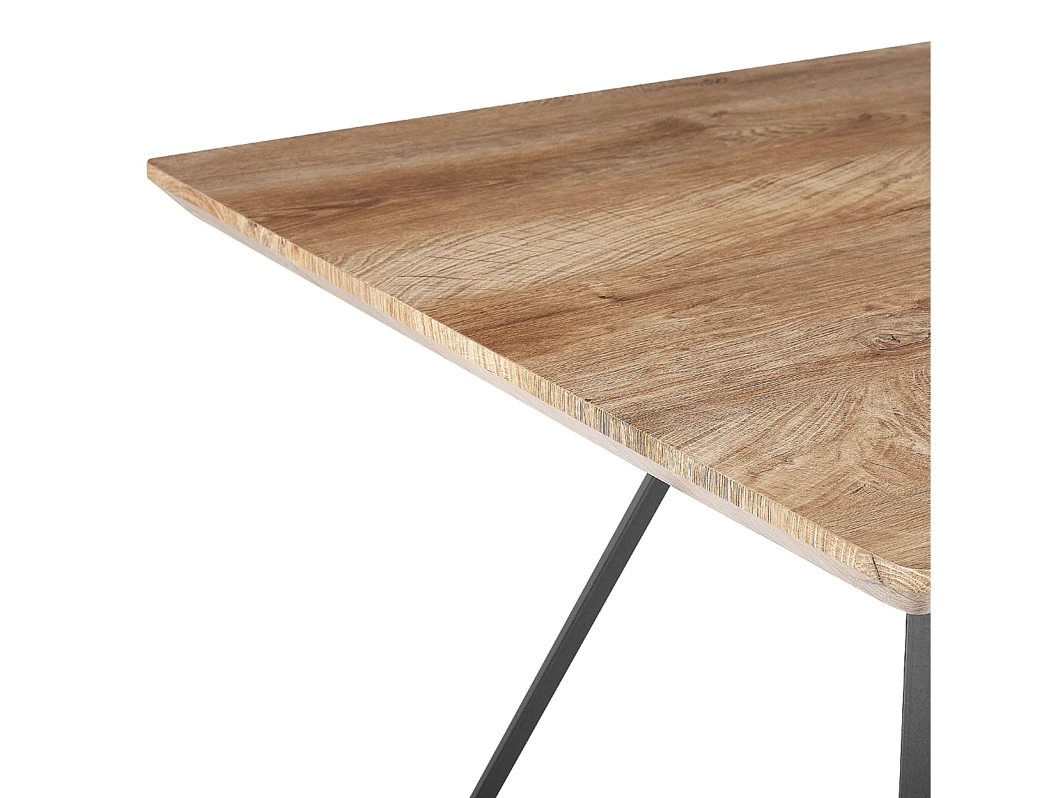 Table de repas UPTON Marron clair 140 cm 80 cm