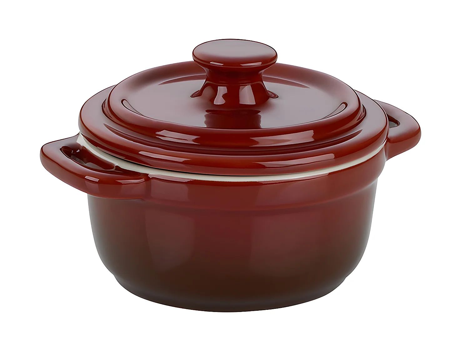 Mini cocotte Malin rouge 10 cm