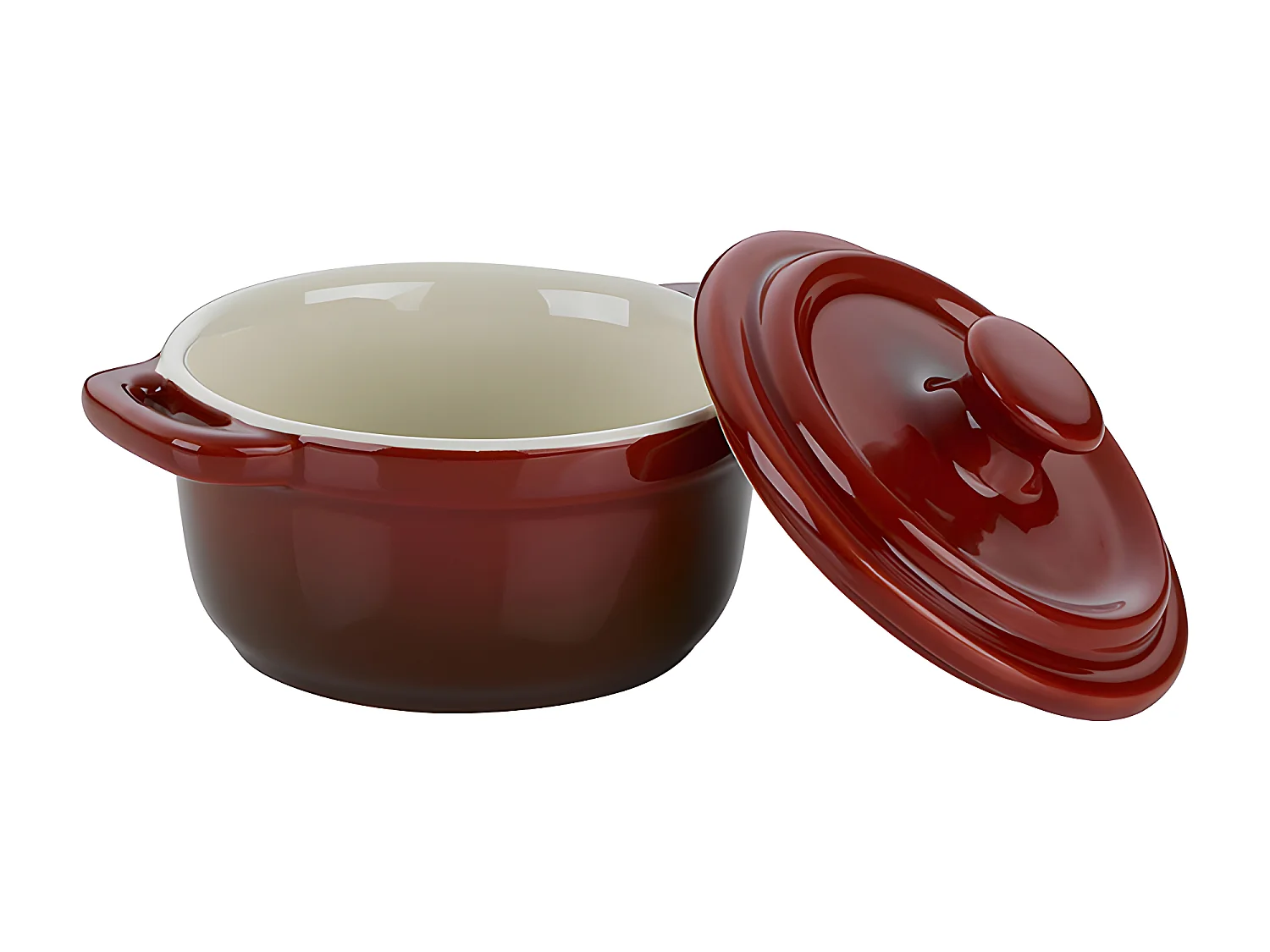 Mini cocotte Malin rouge 10 cm